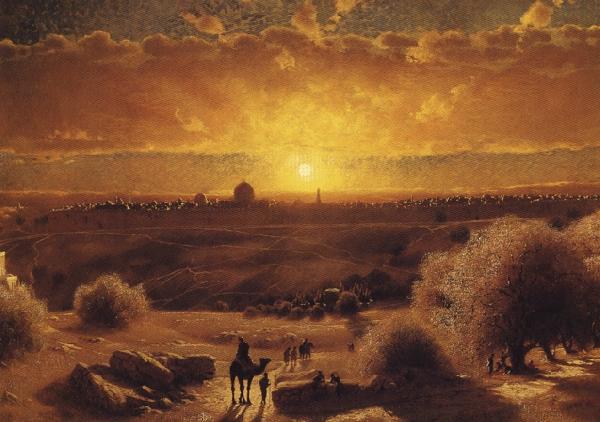 James Fairman View of Jerusalem